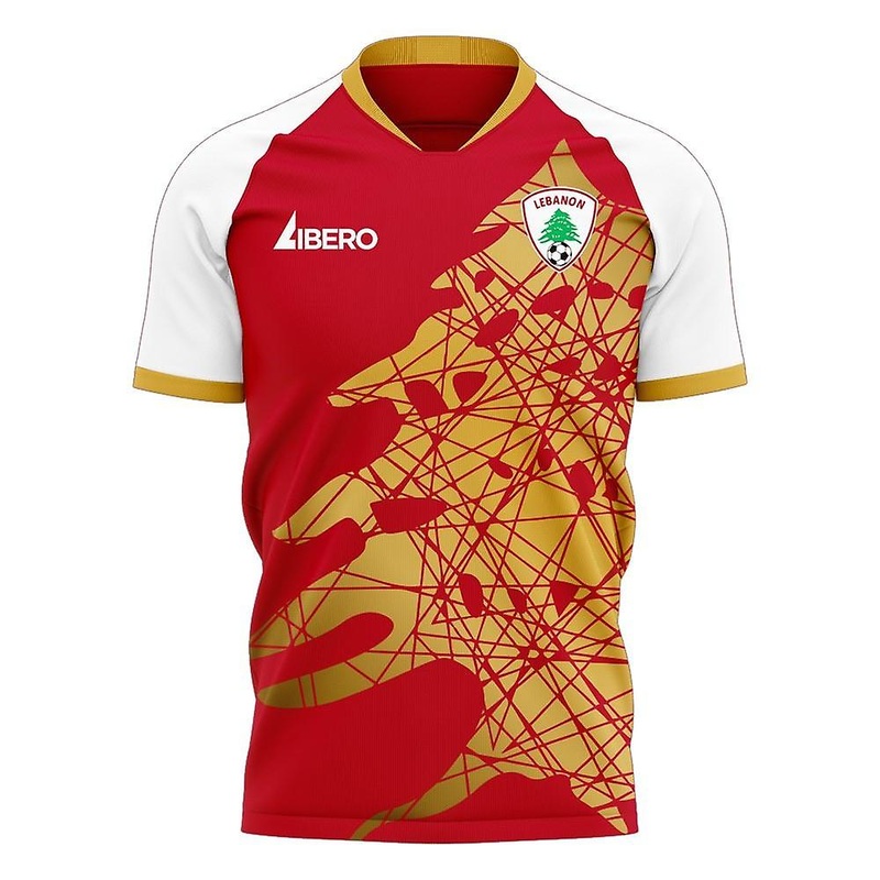 Lebanon 2025-2026 Home Concept Football Kit (Libero) – Little Boys