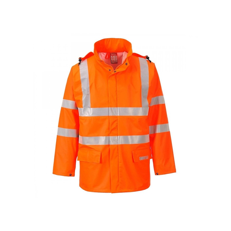 Men’s Portwest Sealtex Flame Hi-Vis Jacket FR41