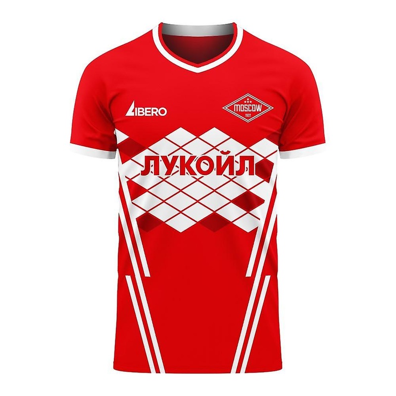 Spartak Moscow 2025-2026 Home Concept Football Kit (Libero) – Kids