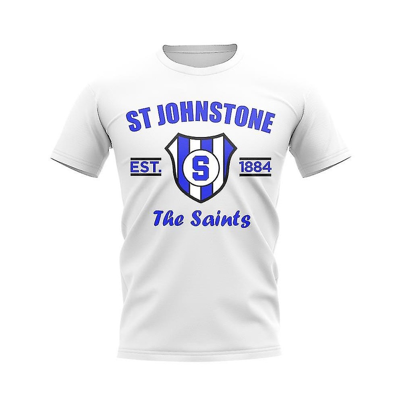 St Johnstone Established Football T-Shirt (White)