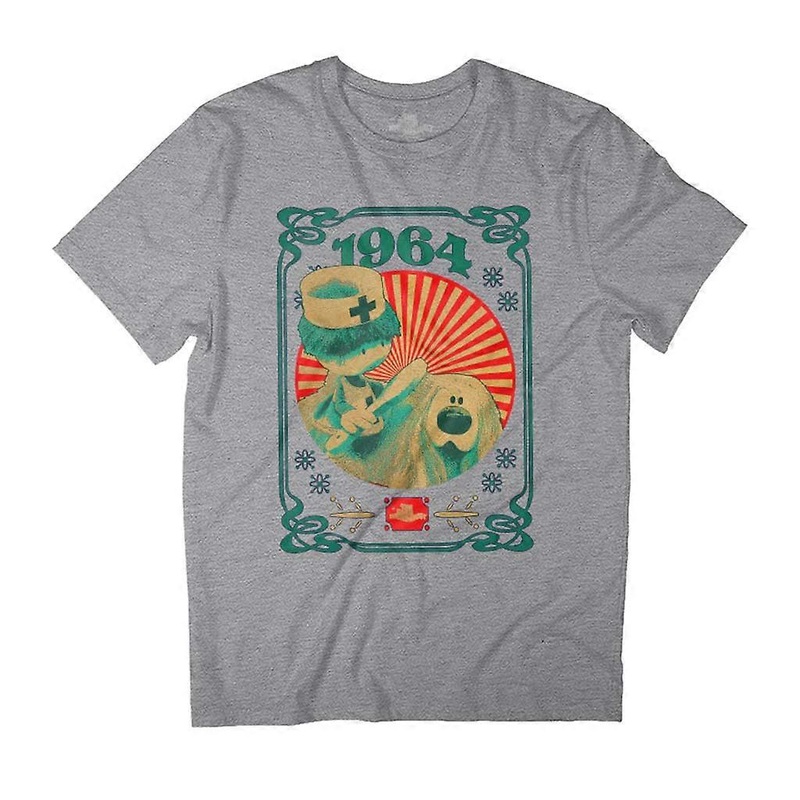 The Magic Roundabout Retro Brush Dougal Men’s T-Shirt