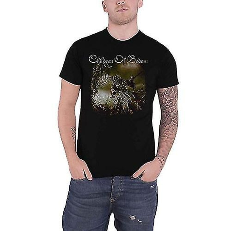 Children Of Bodom Unisex Adult Relentless Back Print Cotton T-Shirt
