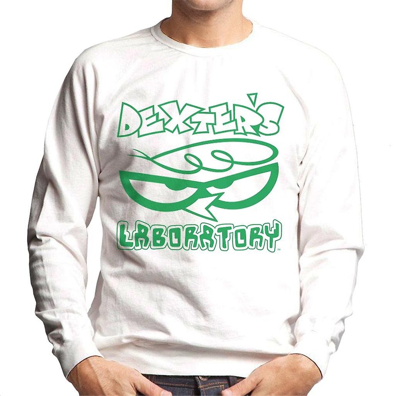Dexter’s Laboratory Logo Silhouette Men’s Sweatshirt