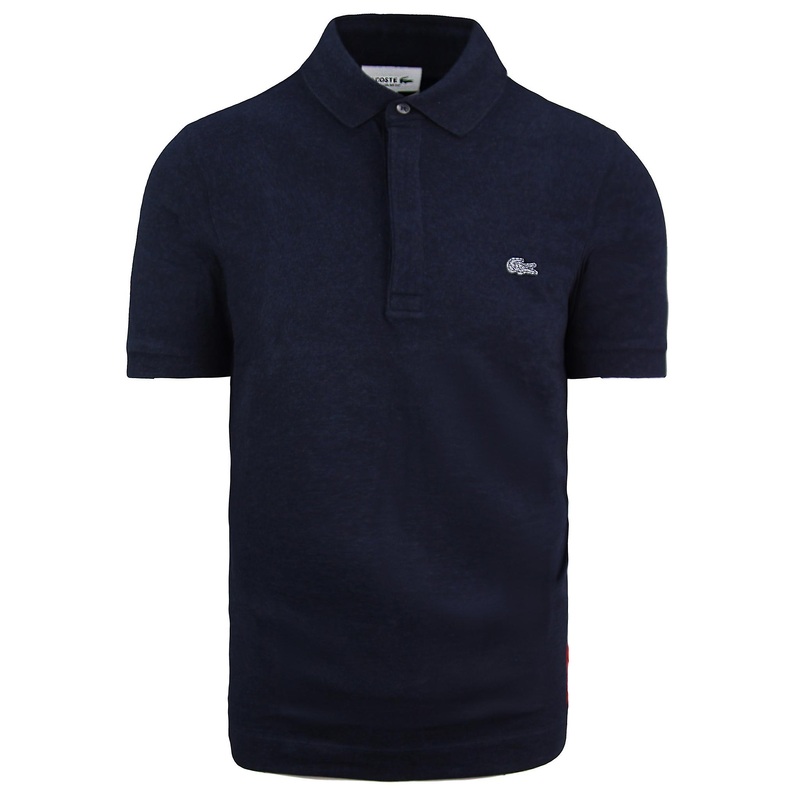 Lacoste Paris Polo Regular Fit Short Sleeve Mens Navy Polo Shirt PH522IN SXY