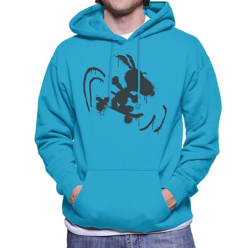 Peanuts Skateboard Snoopy Graffiti Men’s Hooded Sweatshirt