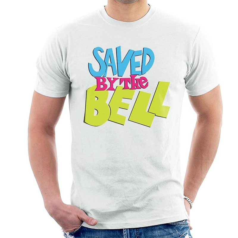 Saved By The Bell Coloured Logo Men’s T-Shirt