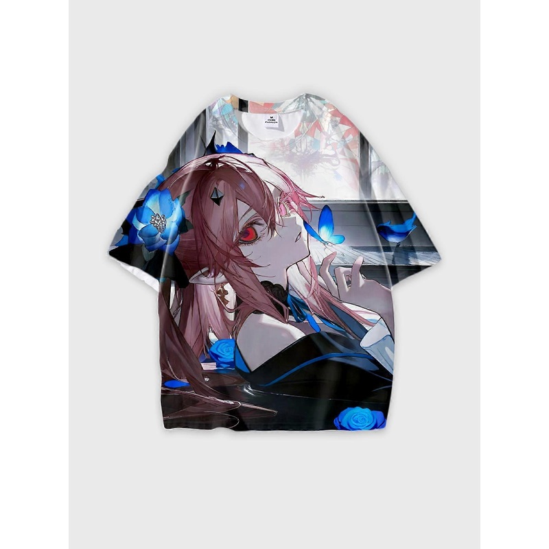 T-Shirt Short Sleeve Round Neck, Summer Casual Loose Graphic Tee, Unisex Seraph of the end Krul Tepes U658