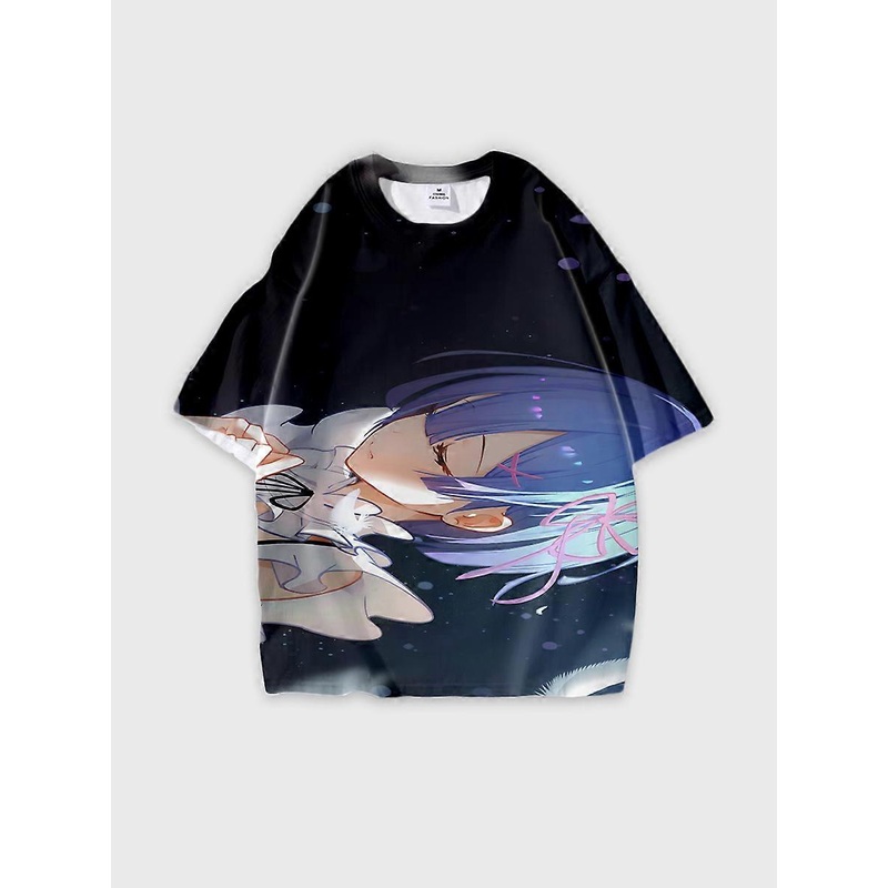 T-shirt short sleeve round neck summer casual loose L211