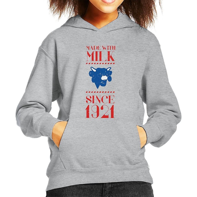 The Laughing Cow Made With Milk Since 1921 Kid’s Hooded Sweatshirt