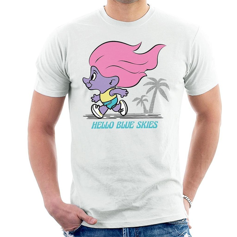 Trolls Hello Blue Skies Men’s T-Shirt
