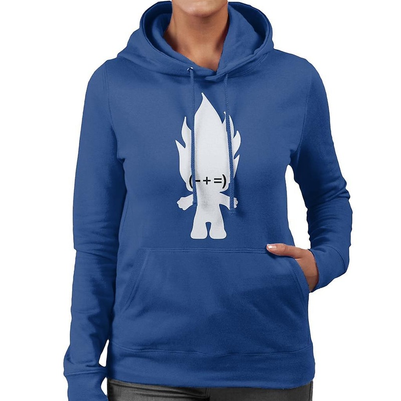 Trolls Minus Plus Equals Women’s Hooded Sweatshirt