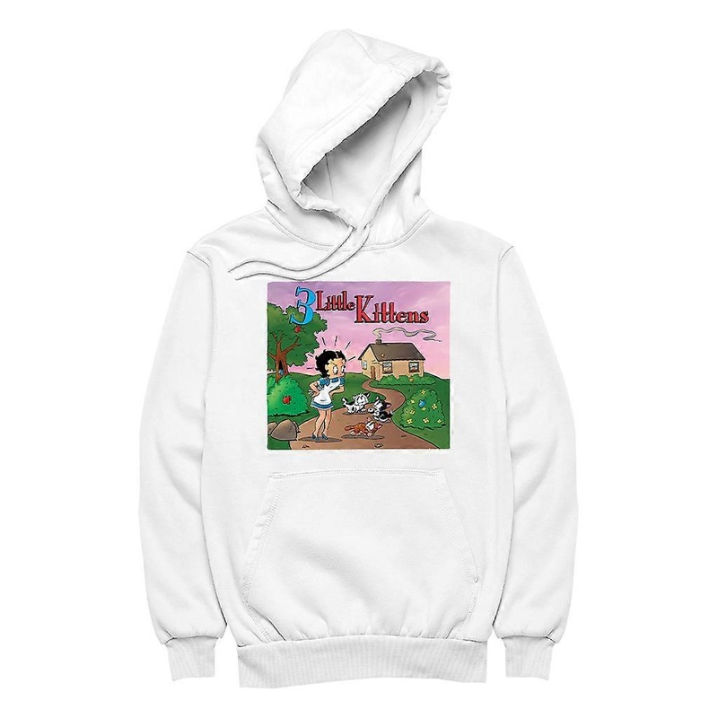 Betty Boop Three Little Kittens Women’s Hooded Sweatshirt