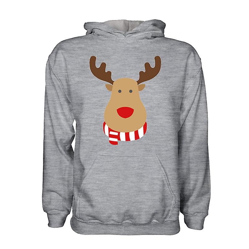 Brentford Rudolph Supporters Hoody (grey) – Kids