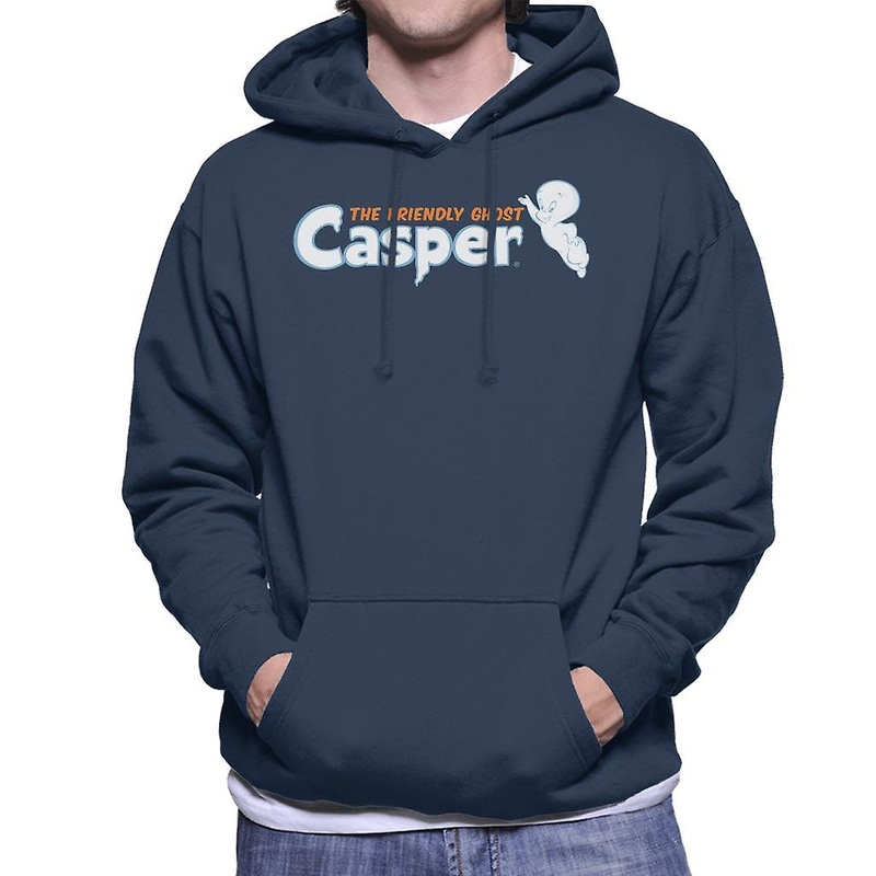 Casper The Friendly Ghost Flying Logo Men’s Hooded Sweatshirt