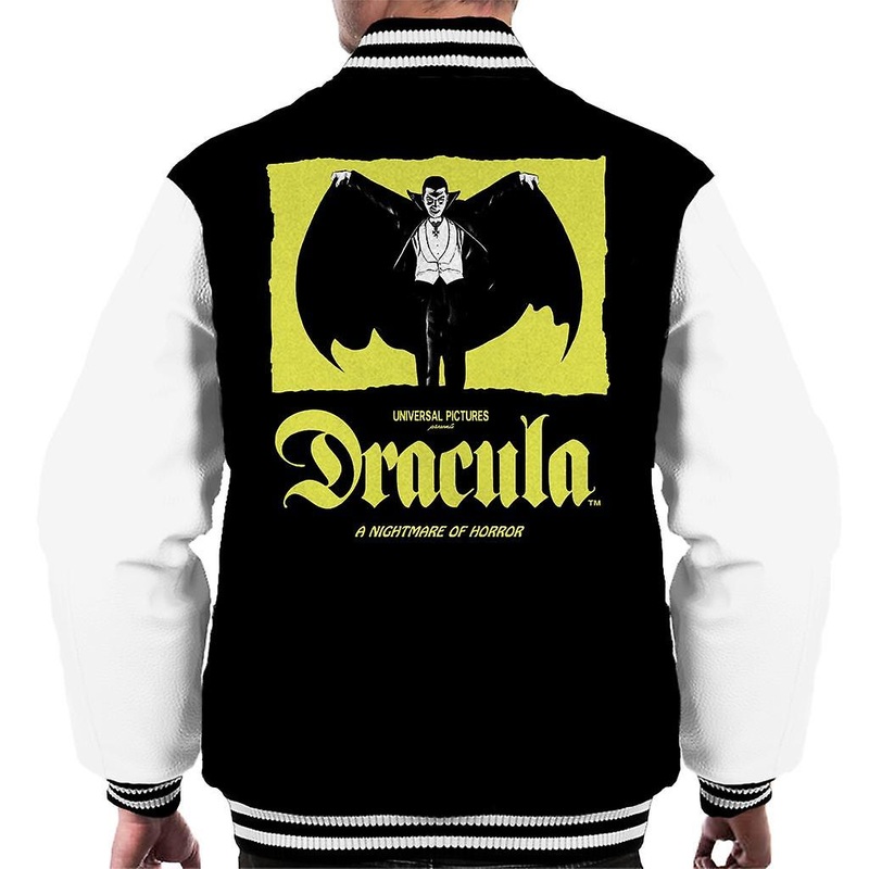 Dracula Nightmare Of Horror Men’s Varsity Jacket