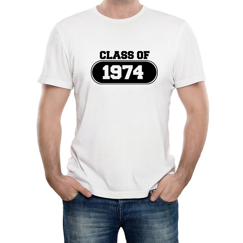Reality Glitch Class Of 1974 College School Graduation  Mens T-shirt
