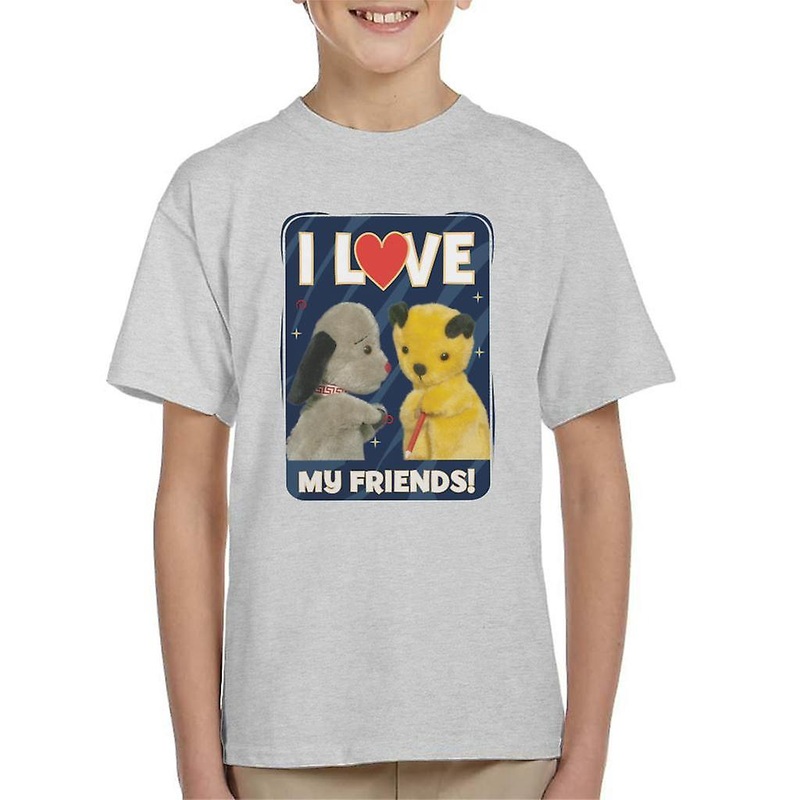 Sooty I Love My Friends Kid’s T-Shirt