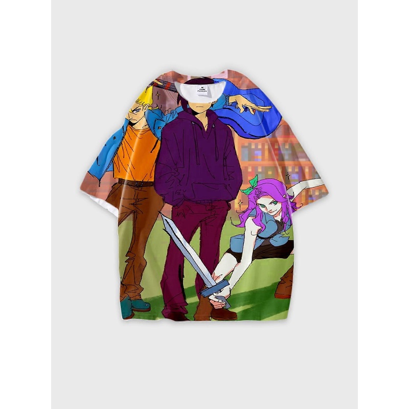 T-Shirt Short Sleeve Round Neck, Summer Casual Loose Graphic Tee, Unisex Stardew Valley Sebastian U1203