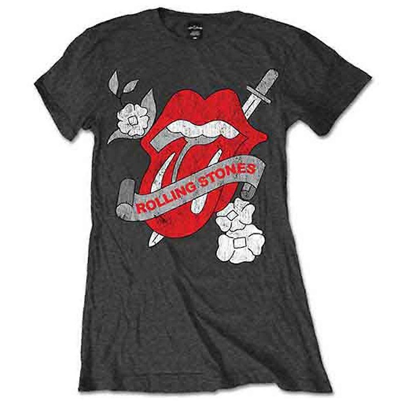 The Rolling Stones Vintage Tattoo Skinny Fit T Shirt