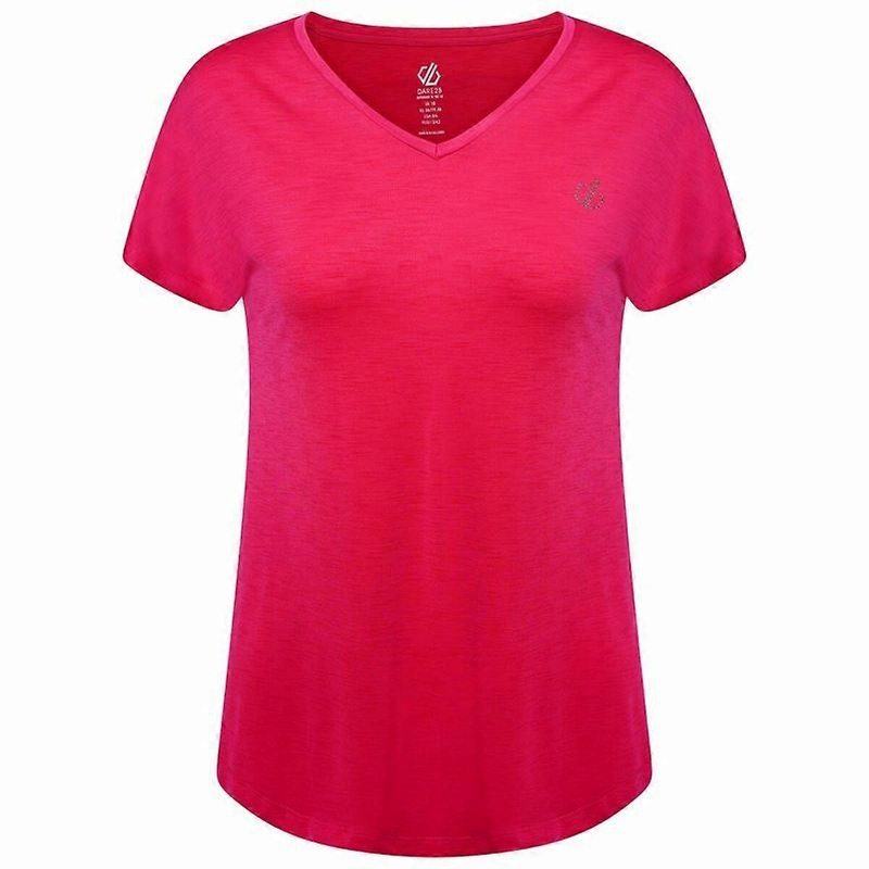 Womens Short Sleeve T-Shirt Dare 2b Agleam Pink