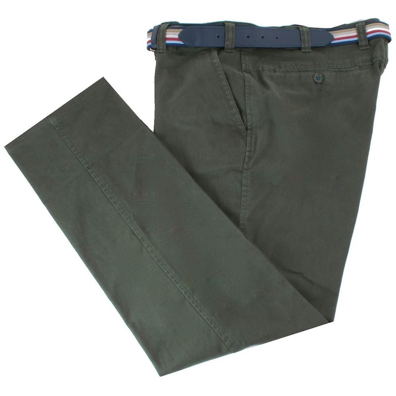 BRUHL Catania B Four Seasons Smart Casual Chinos – Khaki
