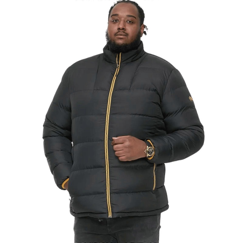 D555 Mens Cristiano Big Tall Plus Size Padded Warm Winter Jacket Coat