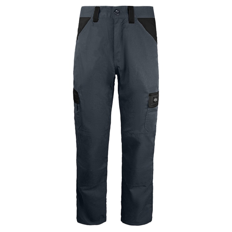 Dickies Eisenhower CVC Extr Kneepad Work Trousers Mens Grey EDCVCTRSR GREY/BLACK