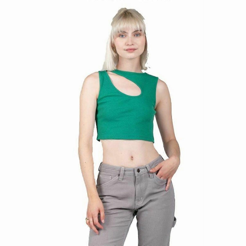 Womens Short Sleeve T-Shirt 24COLOURS Casual Green