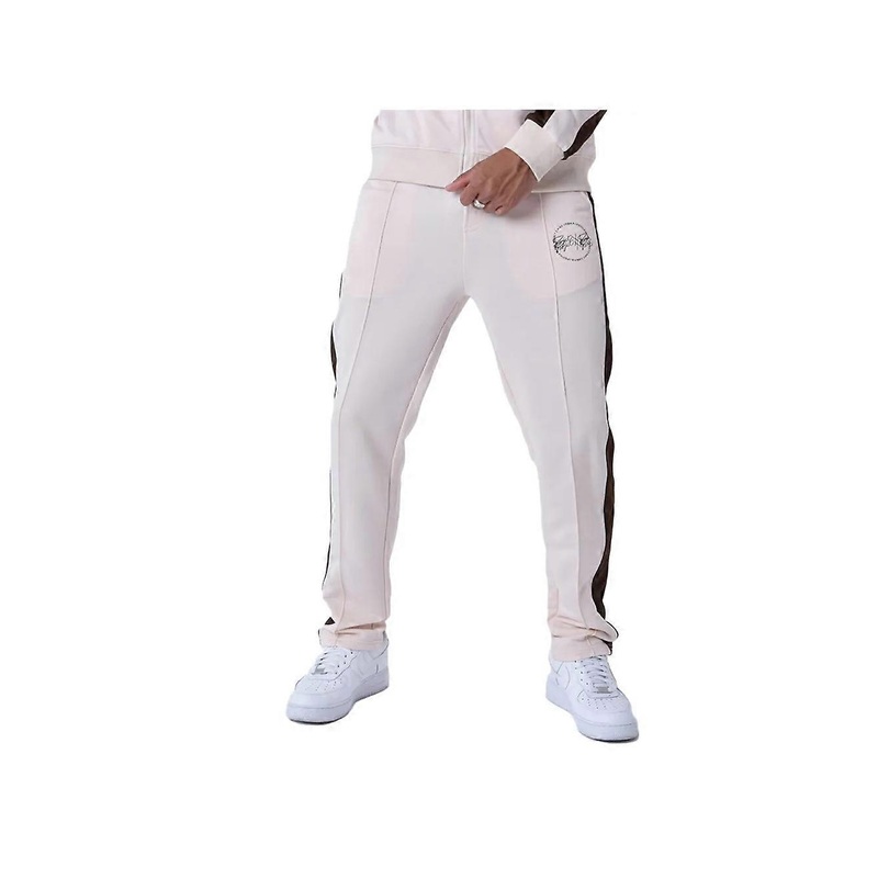 Project X Paris Classic logo ring Jogging pants Men Beige
