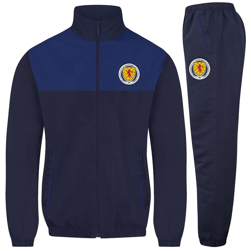 Scotland Mens Tracksuit Jacket & Pants Set Official Football Gift