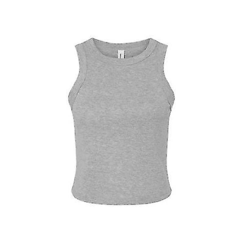 Bella + Canvas Womens/Ladies Micro-Rib Racer Tank Top