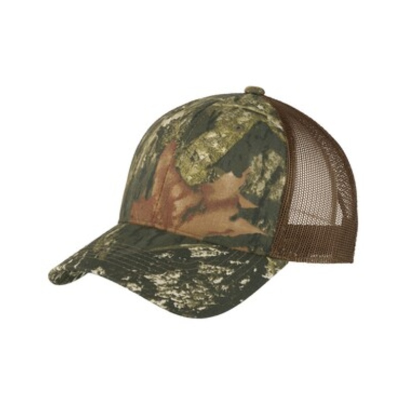 Port Authority C930 Structured Camouflage Mesh Back Cap