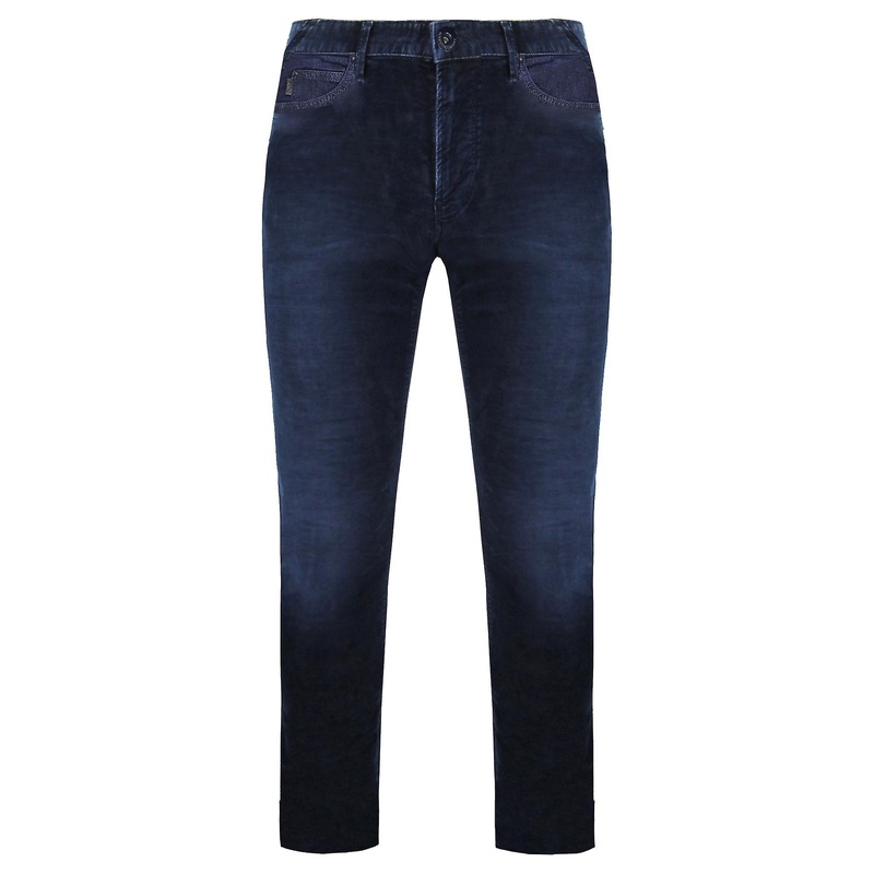 Emporio Armani J45 Regu Fit Med Waist Deep Navy Mens Bottoms 6Z1J45 1D19Z 0941
