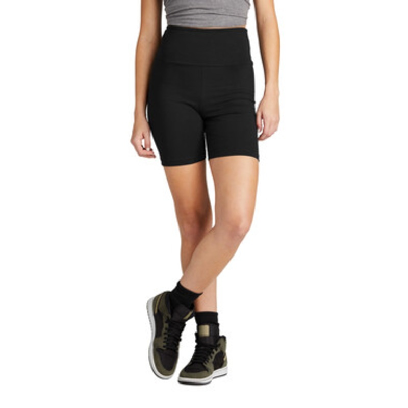 District DT7509 Women’s Flex High-Waist Bike Short