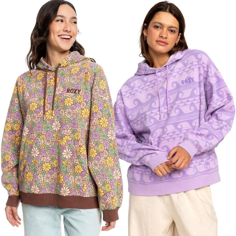 Roxy Womens That Girl Beautiful Hooded Pullover Sweatshirt Hoody Hoodie