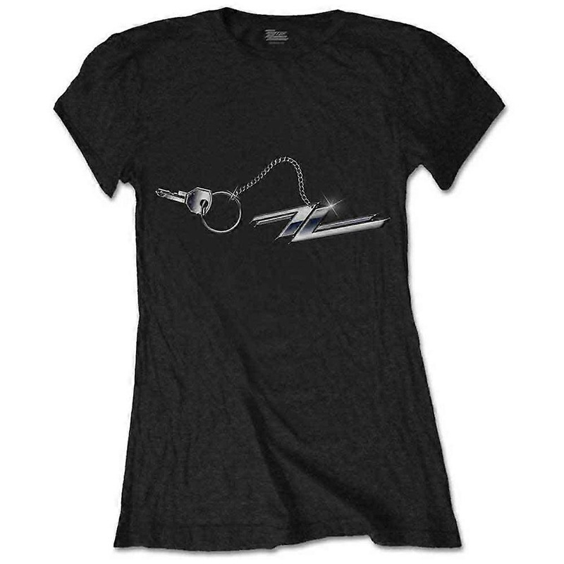 ZZ Top Hot Rod Keychain Skinny Fit T Shirt