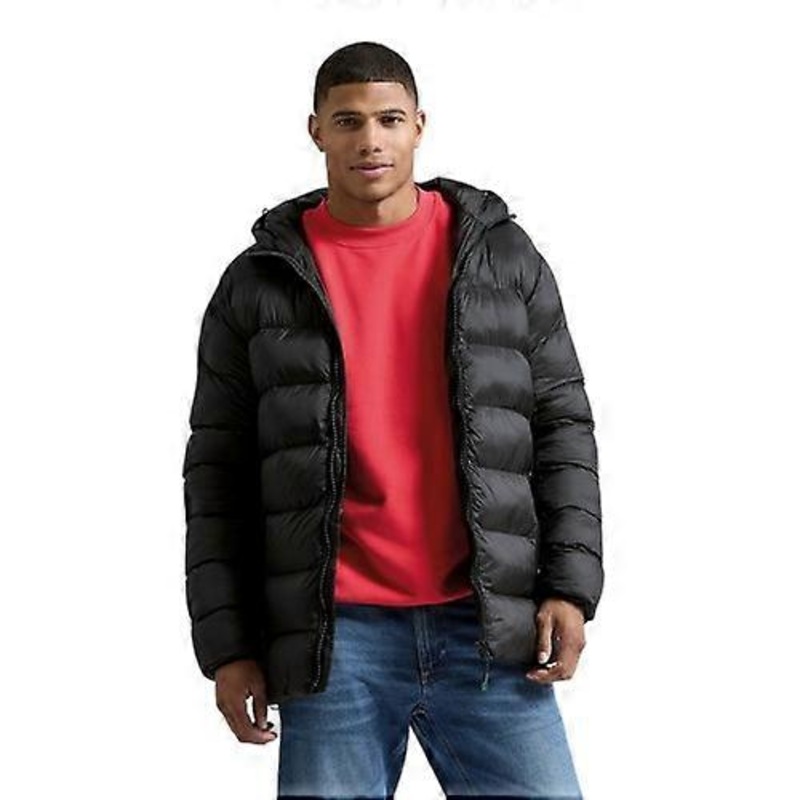 2786 Mens Solitude Recycled Hooded Padded Jacket