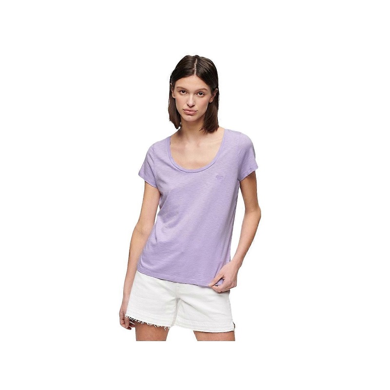 Women’s Superdry Scoop T Shirt Pink