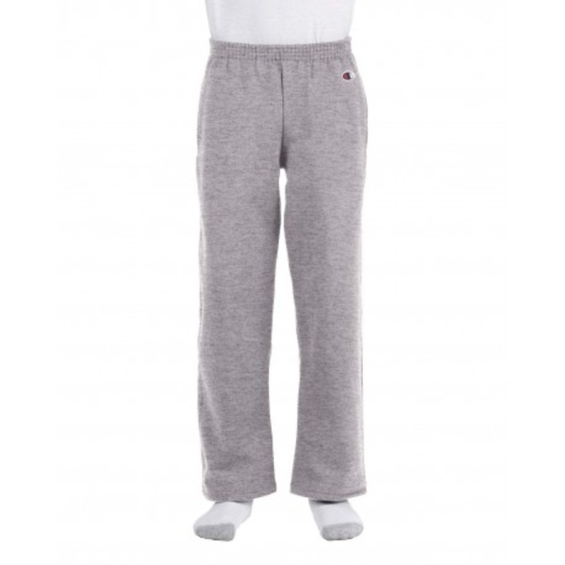 Champion P890 Youth Double Dry Eco Open-Bottom Fleece Pant | Champion P890