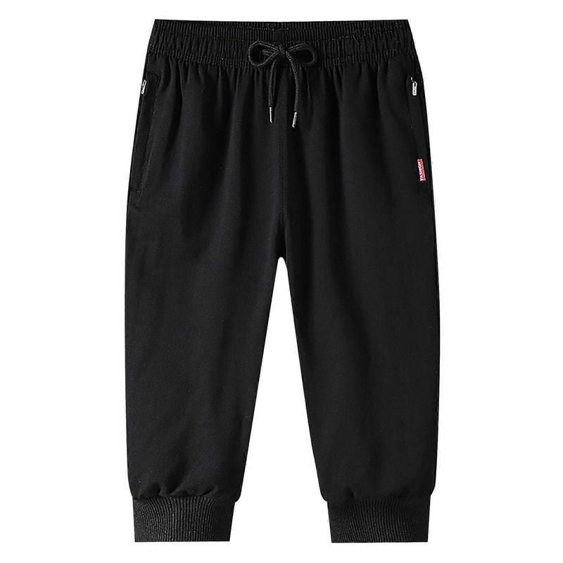 Mens Cargo Combat Work Pant Training Gym Running Jogger Sweatpant Loose Fit Straight Leg Lounge Pants 0045owwqnblacka Medium