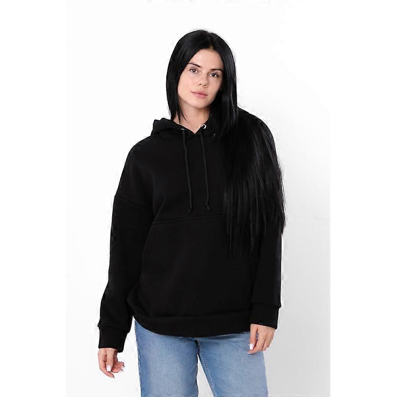 Womens Warm Hoodie  Soft Three-Thread Fabric with Kangaroo Pocket & Hood, Winter,  HC 8360-025