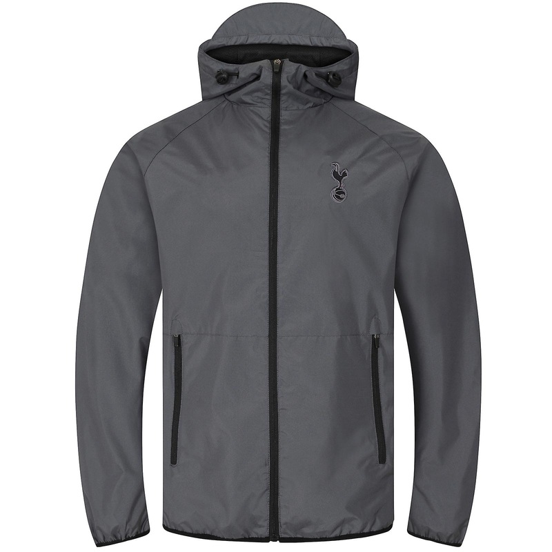Tottenham Hotspur Mens Jacket Shower Windbreaker OFFICIAL Football Gift