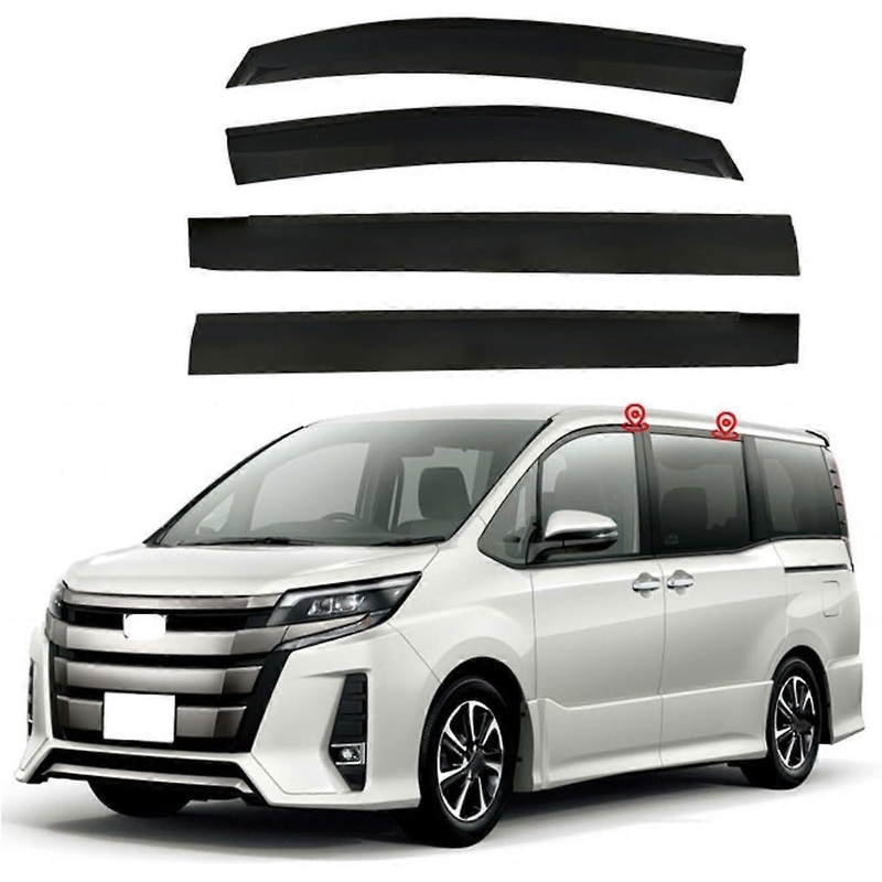 Rain Guard For Toyota Noah Side Windows R60 R70 R80 R90 Models 2001-2024 MK3-R80 2014-2021 Car Wind Deflectors