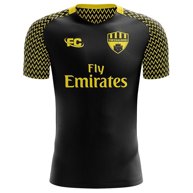 2018-2019 Aris Thessaloniki Home Concept Football Shirt (Kids)