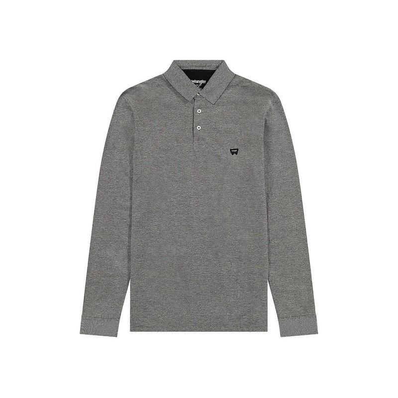 Wrangler Refined Smart-casual Rib Knit Collar Polo Shirt