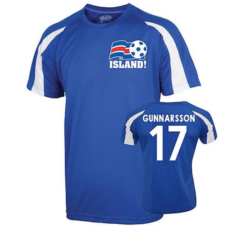 2016-17 Iceland Sports Training Jersey (Gunnarsson 17)
