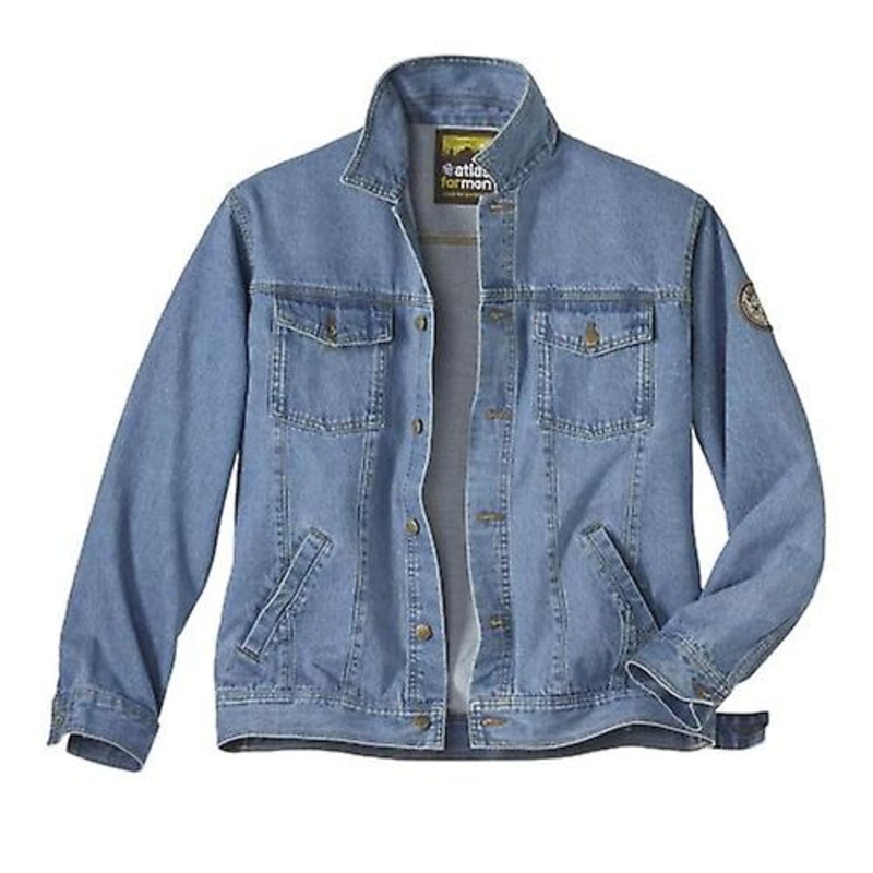 Atlas For Men Mens Denim Jacket