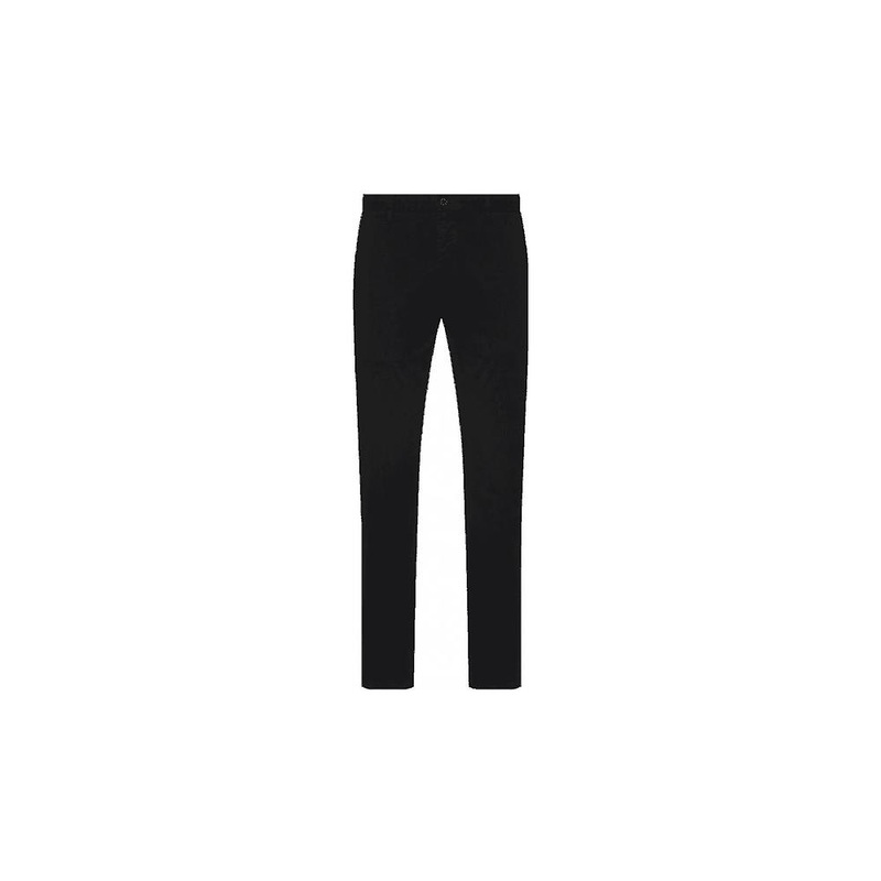 Men’s Hugo Boss Hugo Embroidered Logo Black Chino Pants