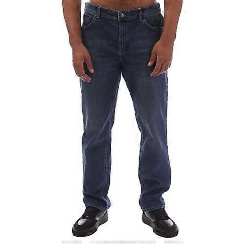 Timberland Mens Sandown Leather Patch Straight Jeans