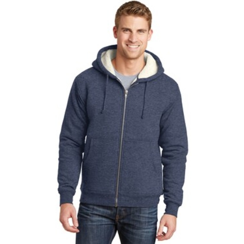 CornerStone CS625 Heavyweight Sherpa-Lined Hooded Fleece Jacket